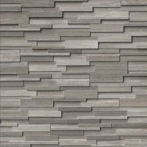Gray Oak Stacked Stone