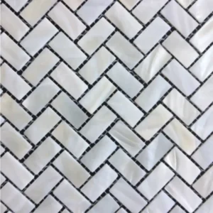 Mother of Pearl Herringbone