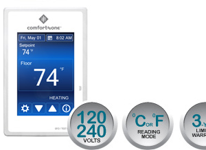 COMFORT~ONE TM Command Thermostat